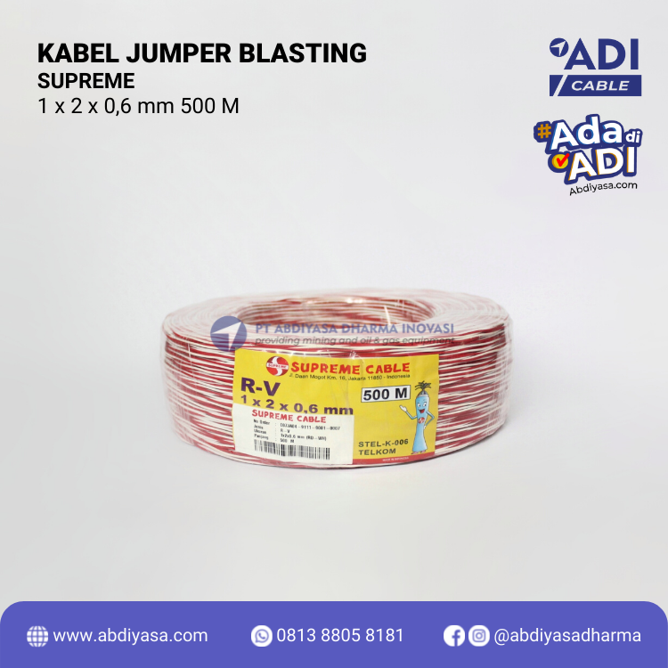 Kabel Jumper Supreme - Double 0,6 mm @500 m