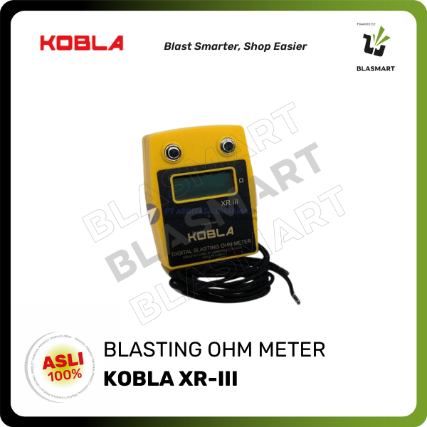 Blasting Ohm Meter KOBLA XR-III
