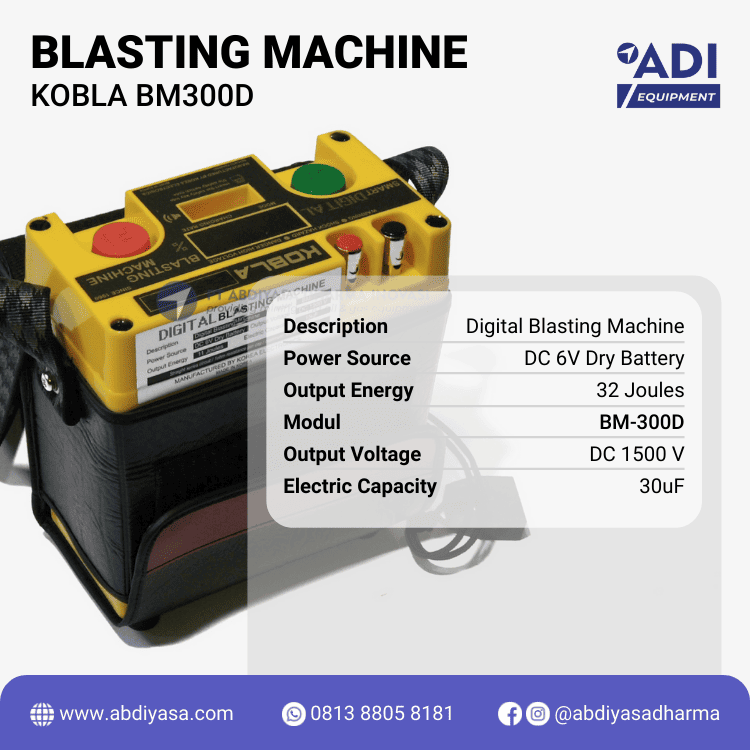 Blasting Machine KOBLA BM300D