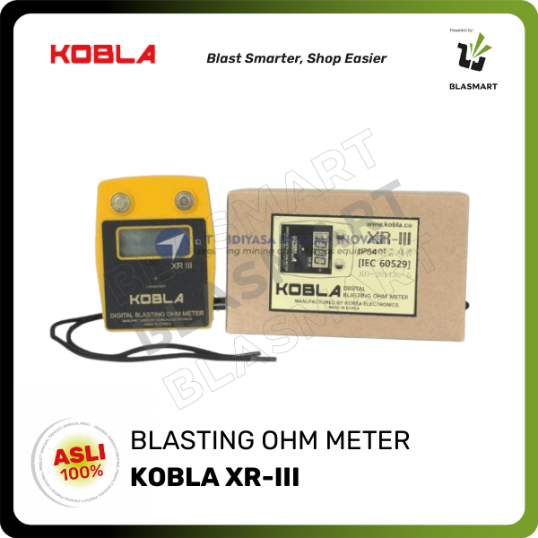 Blasting Ohm Meter KOBLA XR-III