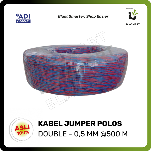 Kabel Jumper Polos - Double 0,5 mm @500 m